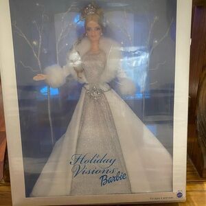 Barbie Holiday Visions Doll - Silver and White